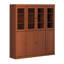 Vaisselier 100% en bois massif Palace Imports de 65 po avec verre transparent, portes Shaker, 2 tiroirs et tablettes réglables-1355663602