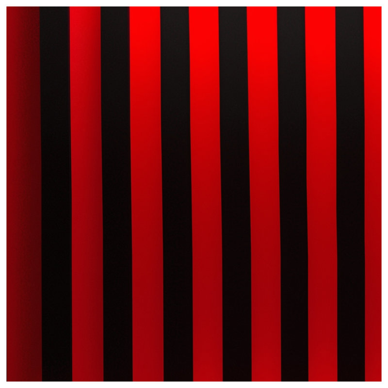 Couvertures à rayures rouges et noires, 60in W x 80in H