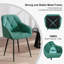 Bharmal 50.5cm H Velvet Upholstered Armchair-342173893-381732069