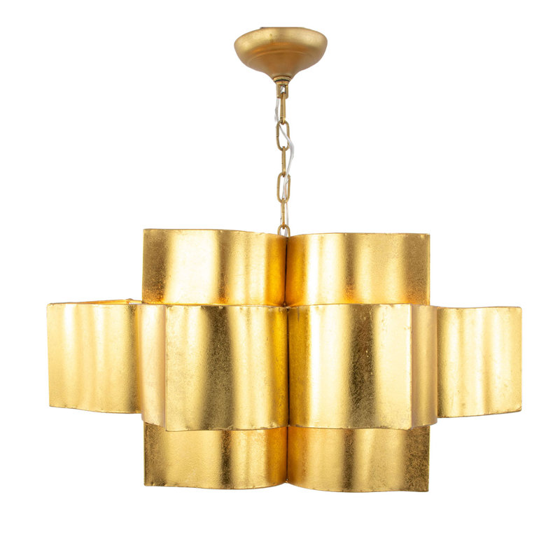 Lana 8 - Light Chandelier, Gold