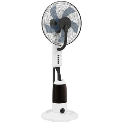 Pedestal Fan with Water Mist Spray