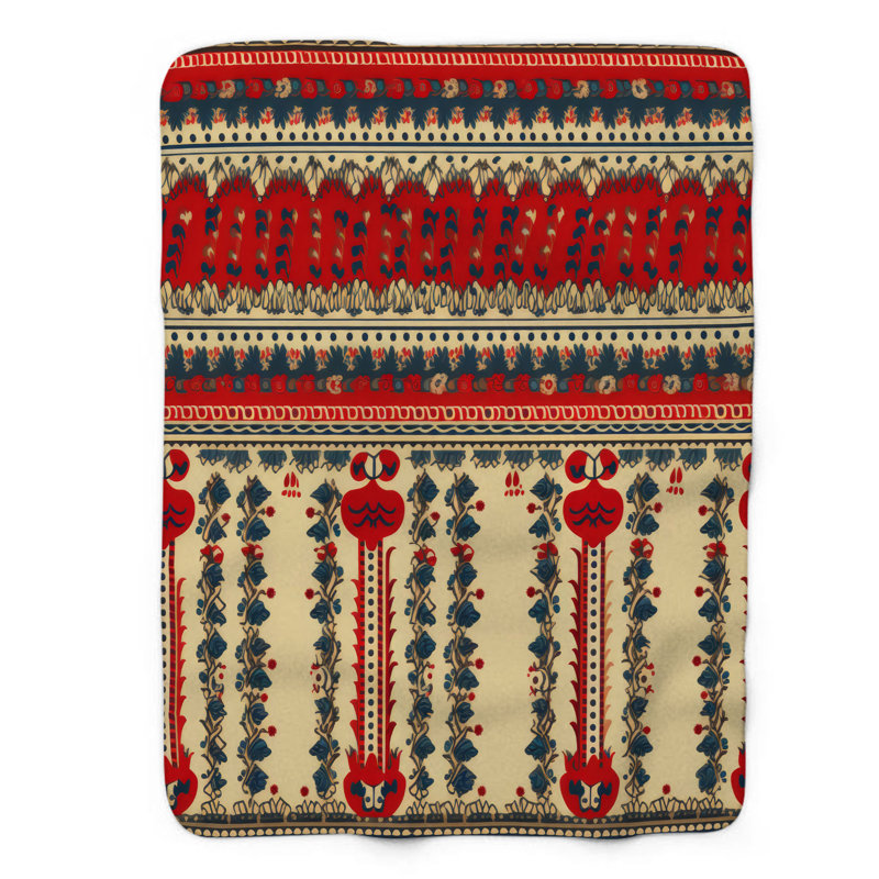 Boho Ornate - 1 Piece Blanket, Twin