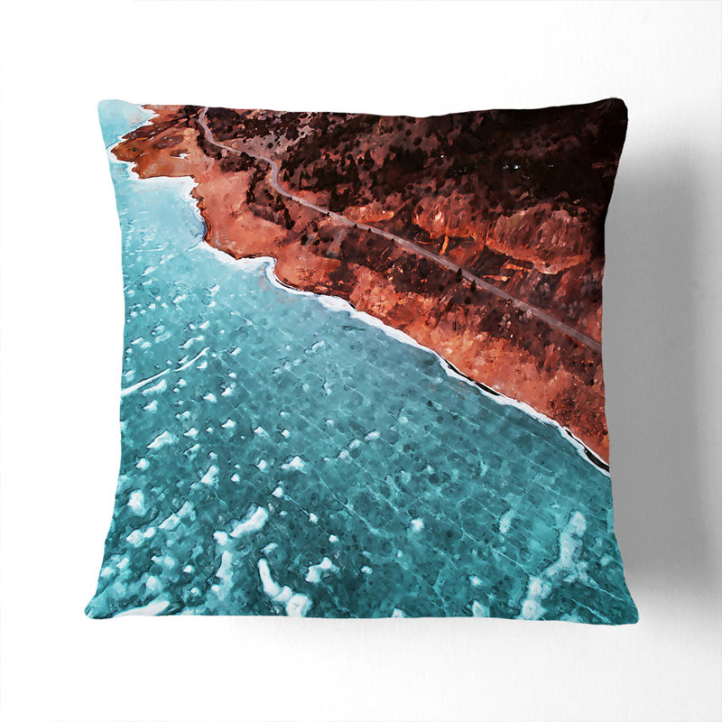 Square Throw Cushion, 40cm H x 40cm W x 15cm D