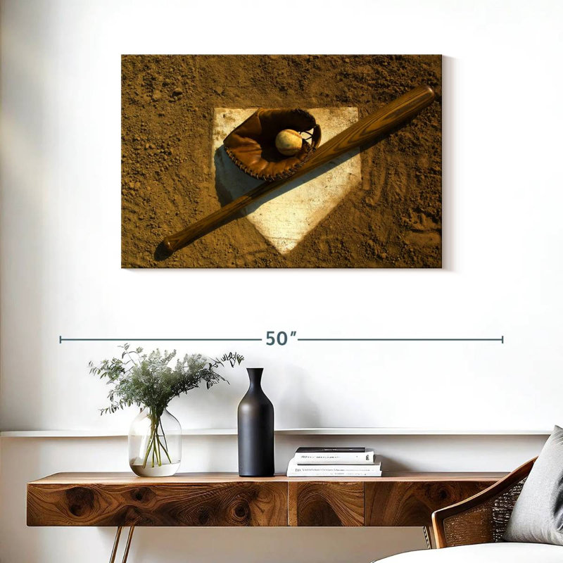 Sireci Baseball Play, 24" H x 36" W