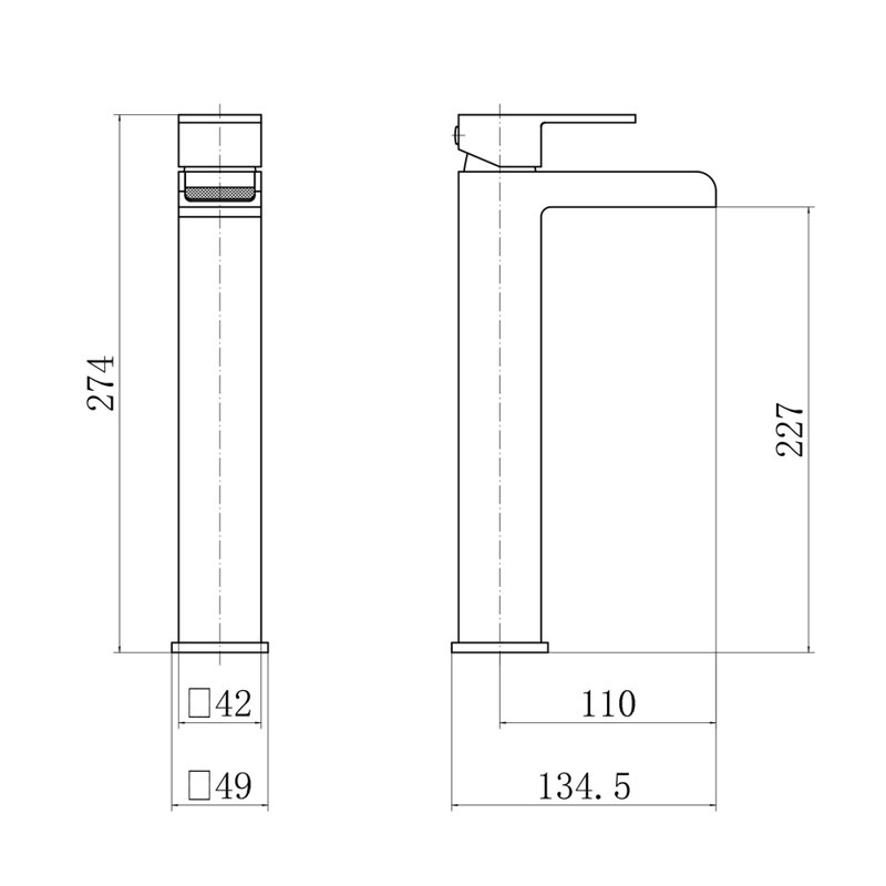 Ingersoll Waterfall Tap