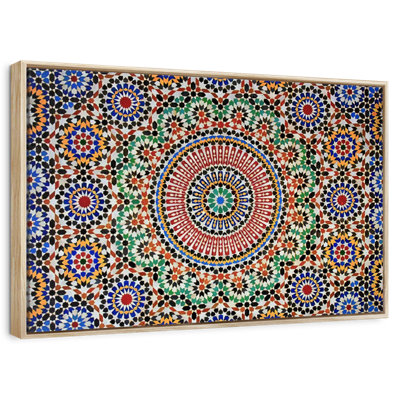 Mosaïque marocaine traditionnelle