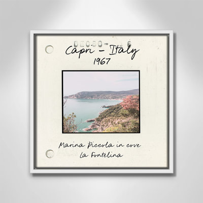 Ritona "Capri, Italy - Marina Piccola" Print