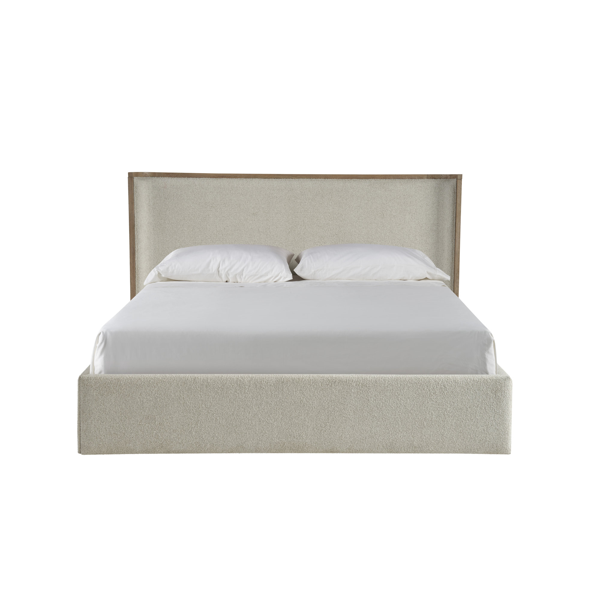 Caterina Upholstered Storage Bed, Queen, Skylark/Sheldon Ivory