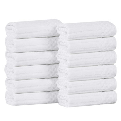 Juras Ribbed Cotton Washcloth Set