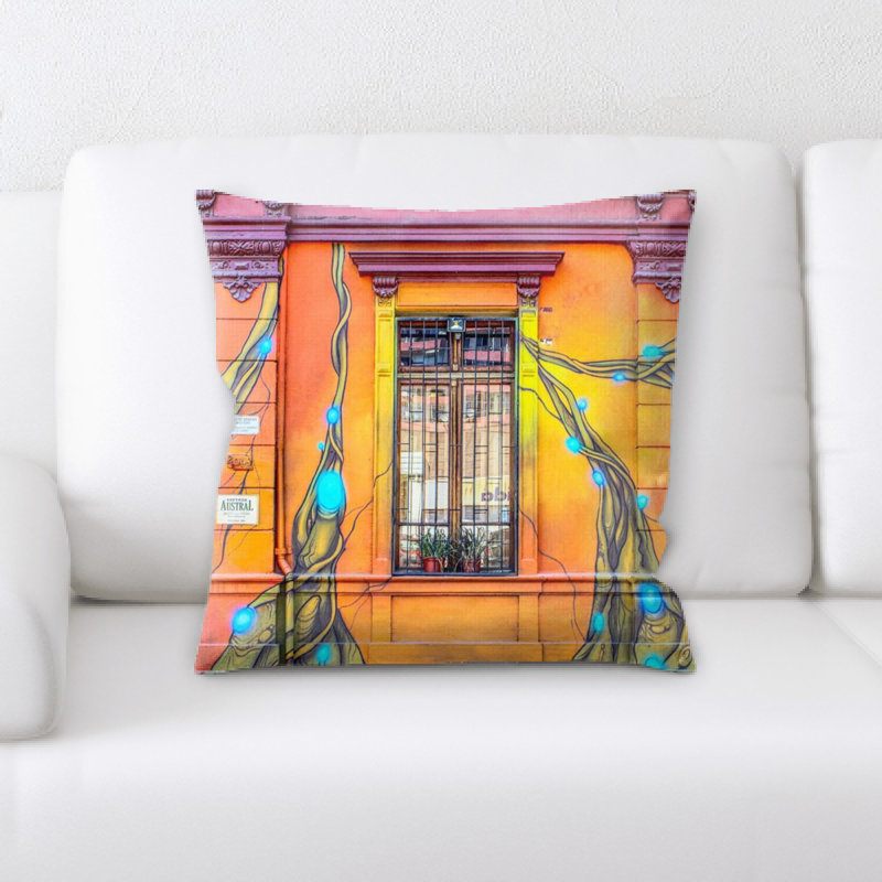 Microsuede Reversible Throw Pillow