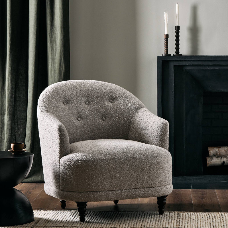 Chaise Marnie - Knoll sable, Sable Knoll