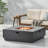 Square Iron Fire Pit, 50,000 BTU