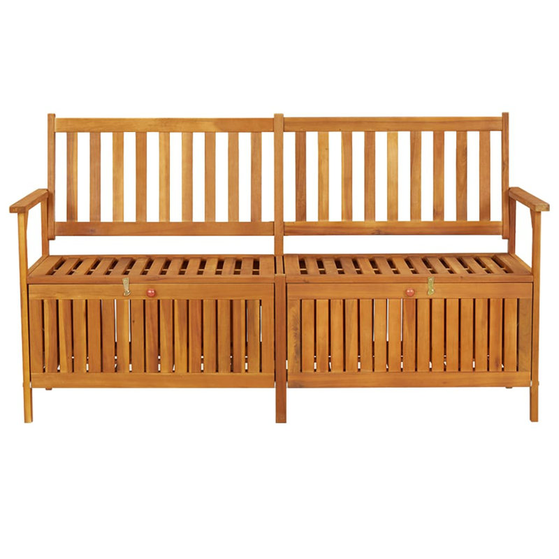 Legg Solid Wood Storage Bench, 84cm H x 148cm W x 62cm D