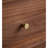 Large Capacity Rounded Solid Wood Buffet Table