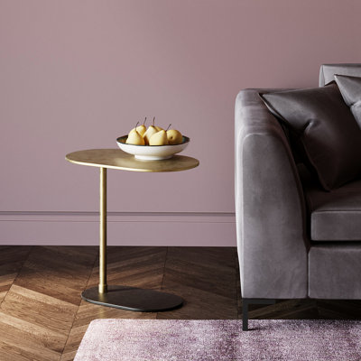 Pedestal End Table