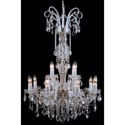 Noble 12 - Light Crystal Chandelier