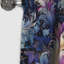 Ethereal Whispers Paisley Motif III - Rideau floral - Rideau occultant floral - 1 panneau-107548006