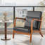 Ensemble de 2 fauteuils d'appoint Mid-Century Coffee