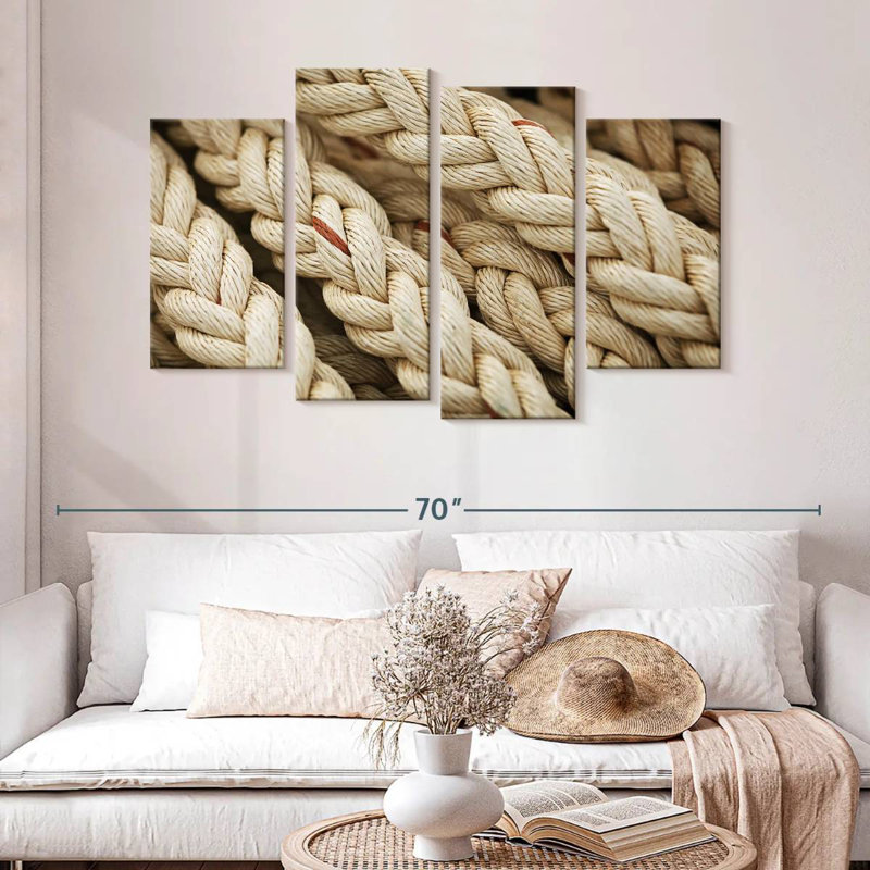 Aletra Ropes, 32" H x 52" W