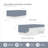6 Piece Reversible Scalloped Edge Daybed Cover Set White Daybed-747540981