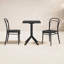 Farrah 23.6" W Square 2-Person Resin Bistro Set-1914059211