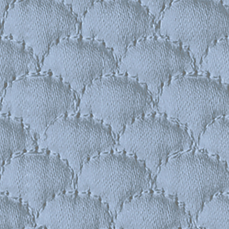 Alba Quilt, Hazy Blue, Full/Queen Quilt