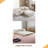 Compression Mahjong Sofa,Convertible Floor Sofa Bed,DIY Boneless Modular Sectional Sofa,No Assembly Required,Circle Fleece Fabric-1613985242
