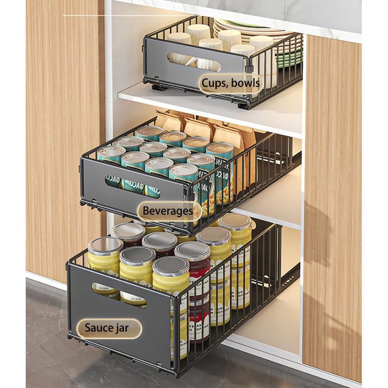 Pull Out Cabinet Storage Box