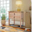 Albie 54cm W Solid + Manufactured Wood Bedside Table-964742382