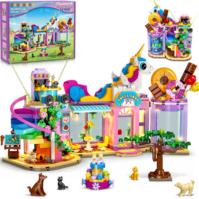 Jeu de construction de confiserie pour adultes et enfants de 12 ans et plus