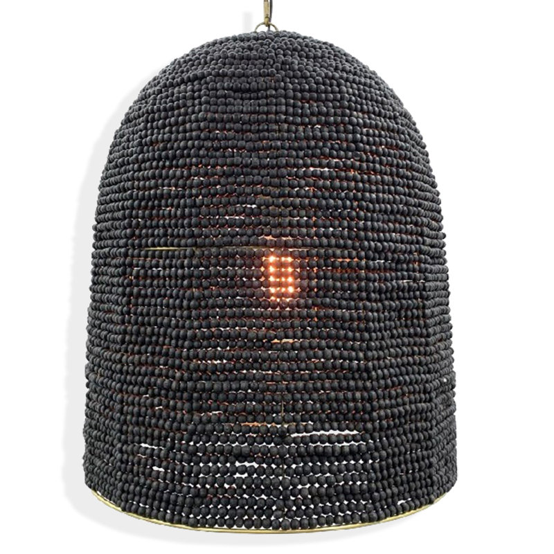 Casian 1 - Light Unique/Statement Pendant, Black