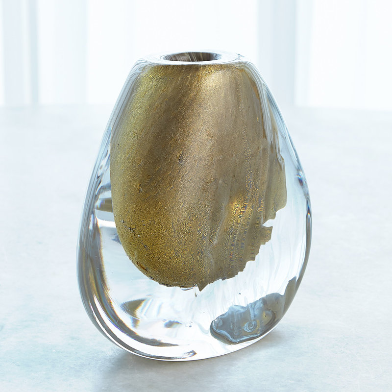 Vase conique - Or