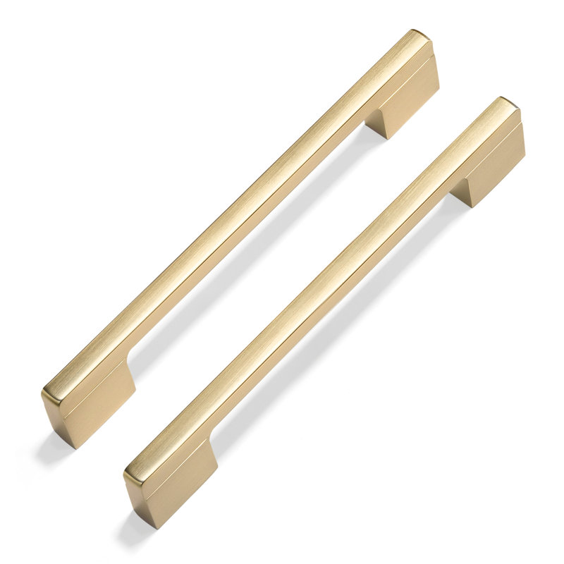 Bar Pull Multipack, 5" &6 6/16", Light Brushed Brass