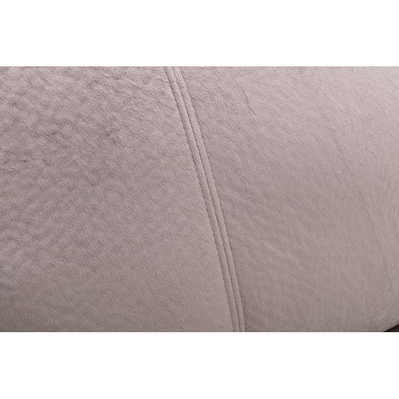 Ensemble de salon inclinable en mousse 3 pièces Alizzon, Similicuir gris