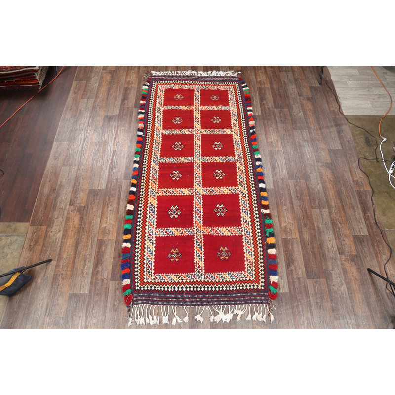Smoak One-of-a-Kind 4'8'' X 11' Wool Area Rug in