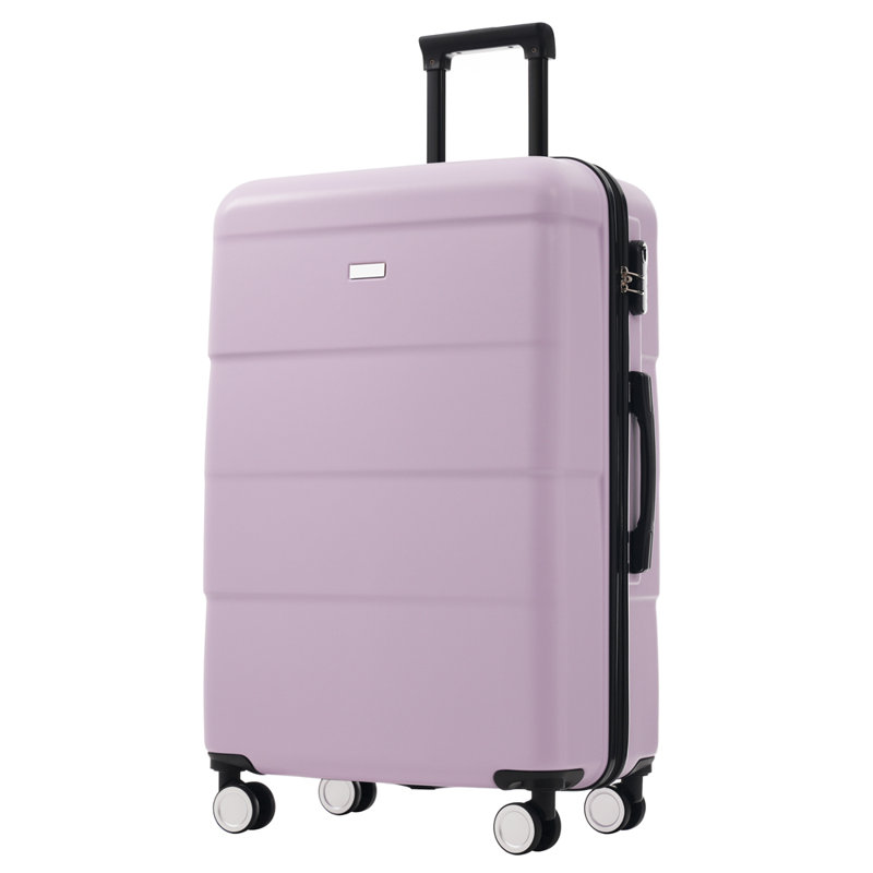 Valise à roulettes doubles Hardshell, Pink Purple
