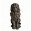 Statue de jardin lion surdimensionnée 20,5 "H