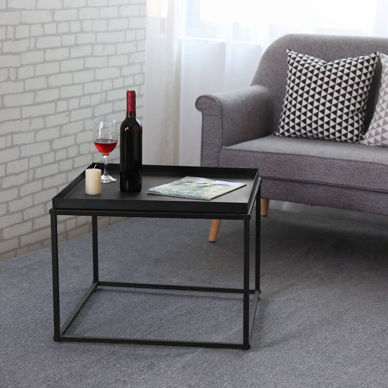 Iron Tray Top Frame Table