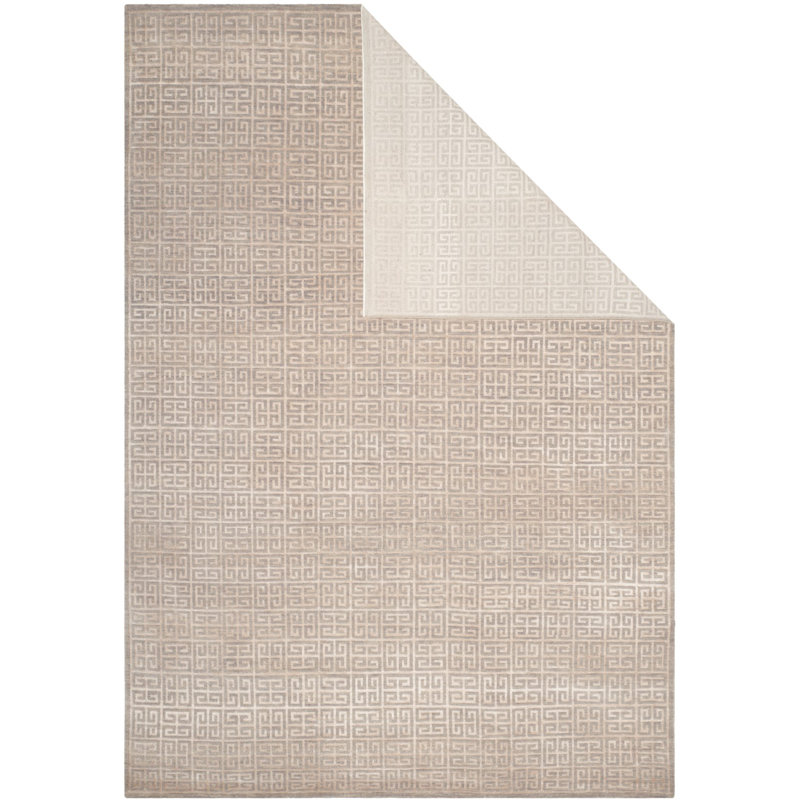 Zolder Hand-Knotted Wool Taupe Rug