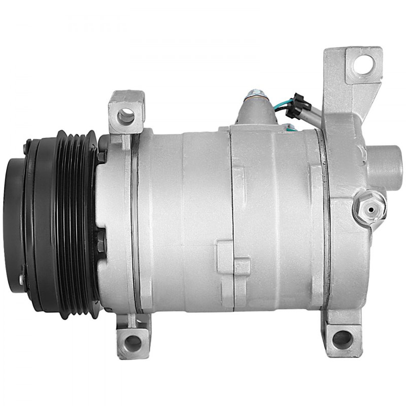 Compresseur de climatisation à compresseur CA 78363 à l'avant pour 2000-2014 Cadillac Chevy GMC Hummer 4,8 L 5,3 L 5,7 L 6,0 L 6,2 L 8,1 (pour Chevy 2000-2014)