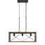 Aaniah 3-Light Dimmable Linear Chandelier-162800655