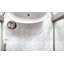 Carreau de mosaïque en marbre 2,5 po x 3 po-50870324