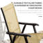 Ensemble de 4 chaises de patio pliantes Outsunny-2130397573