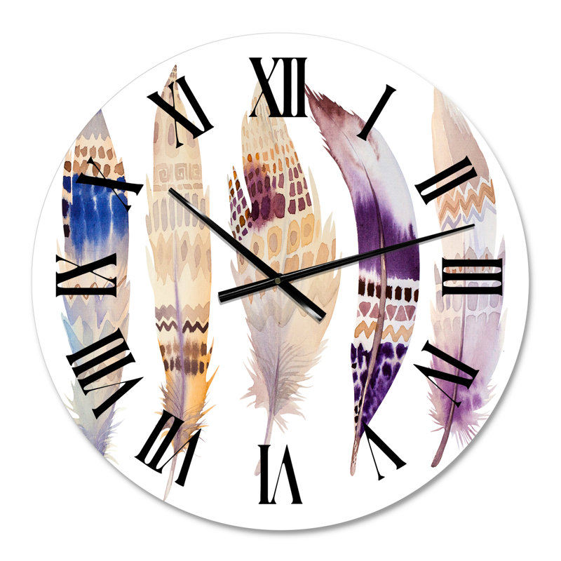Horloge murale bohème et éclectique, Petit