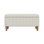 Banc de rangement rembourré 100% polyester Besart