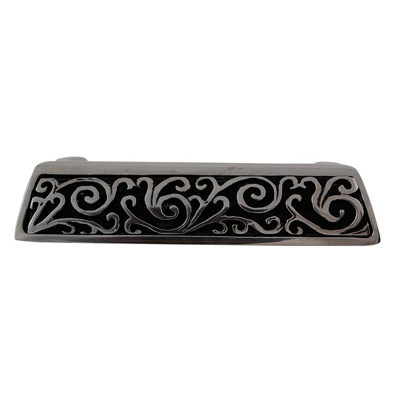 Liscio Finger Pull, Antique Nickel