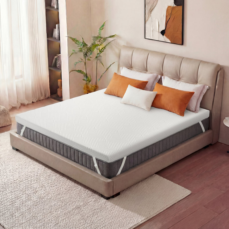 10 cm Memory Foam Mattress Topper, Double (4'6)