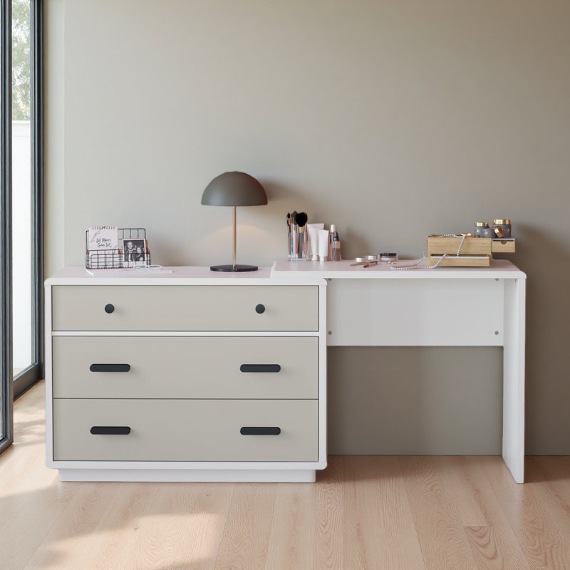 Commode 3 tiroirs et bureau