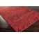 Tapis de zone cerise en laine handwoven Shelton