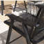 Ensemble de 4 chaises de patio pliantes Outsunny avec filet respirant et structure en acier thermolaqué-498576789